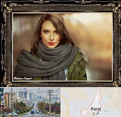 تابلو فرش چهره در گوهردشت کرج 