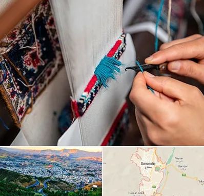 تولیدی فرش دستباف در سنندج