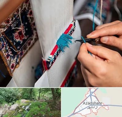 تولیدی فرش دستباف در آزادشهر