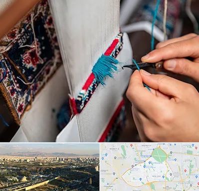 تولیدی فرش دستباف در منطقه 19 تهران 