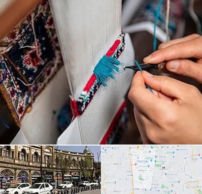 تولیدی فرش دستباف در منطقه 11 تهران 