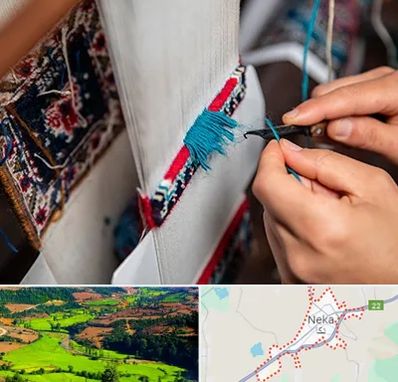 تولیدی فرش دستباف در نکا