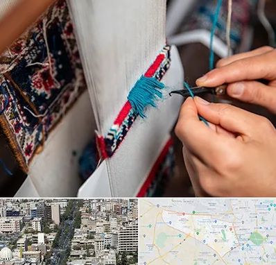 تولیدی فرش دستباف در منطقه 18 تهران 