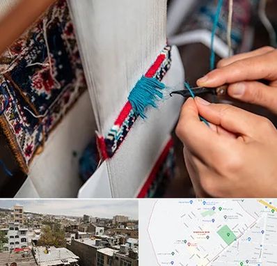 تولیدی فرش دستباف در شمیران نو 