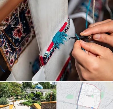 تولیدی فرش دستباف در باغمیشه تبریز