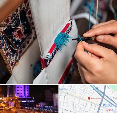 تولیدی فرش دستباف در آبرسان تبریز