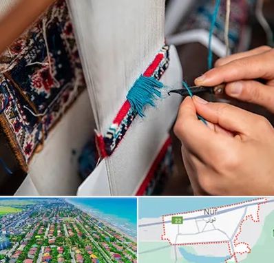 تولیدی فرش دستباف در نور