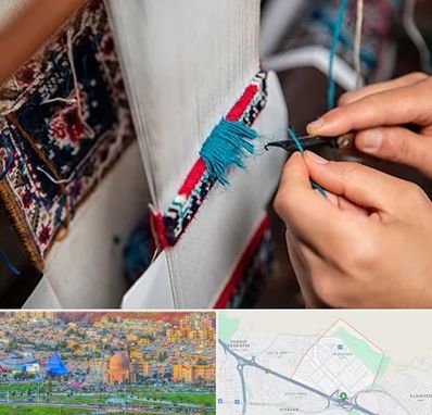 تولیدی فرش دستباف در رشدیه تبریز