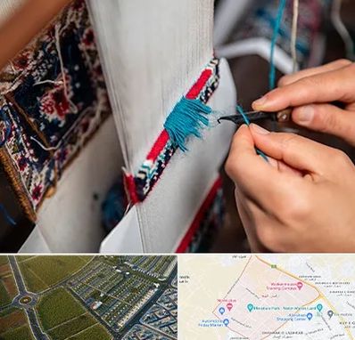 تولیدی فرش دستباف در الهیه مشهد 