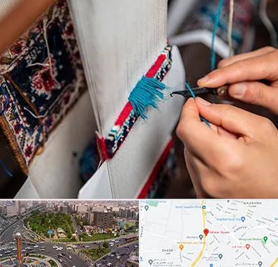 تولیدی فرش دستباف در سبلان 