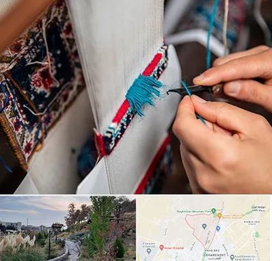 تولیدی فرش دستباف در باغستان کرج 