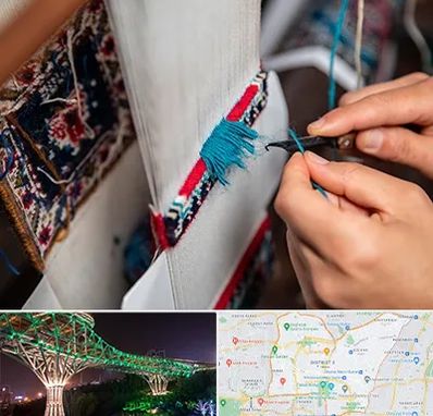 تولیدی فرش دستباف در منطقه 3 تهران 