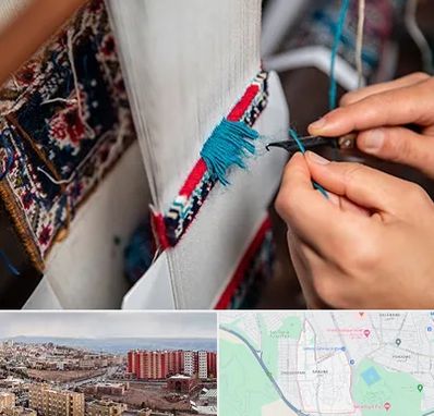 تولیدی فرش دستباف در سهند تبریز