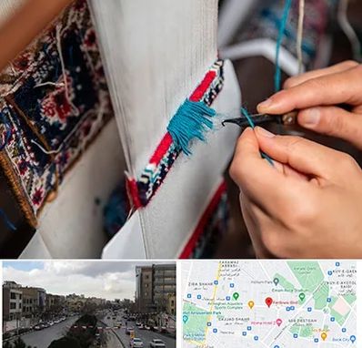 تولیدی فرش دستباف در بلوار فردوسی مشهد 