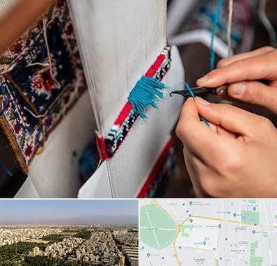 تولیدی فرش دستباف در نازی آباد 