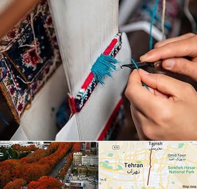 تولیدی فرش دستباف در ولیعصر 