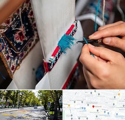 تولیدی فرش دستباف در میرداماد 