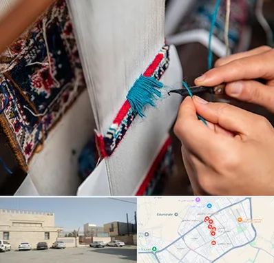 تولیدی فرش دستباف در نواب اسلامشهر