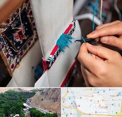 تولیدی فرش دستباف در کن 