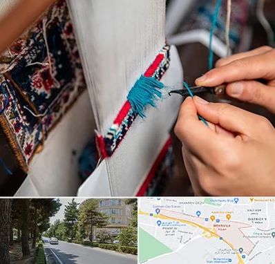 تولیدی فرش دستباف در مهرویلا کرج 