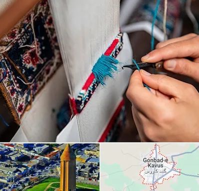تولیدی فرش دستباف در گنبد کاووس