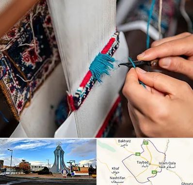 تولیدی فرش دستباف در تایباد