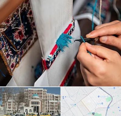 تولیدی فرش دستباف در طلاب مشهد