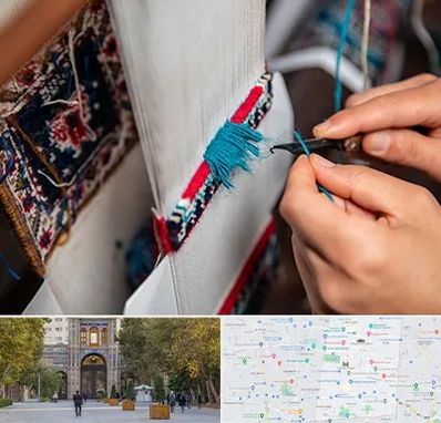 تولیدی فرش دستباف در منطقه 12 تهران 