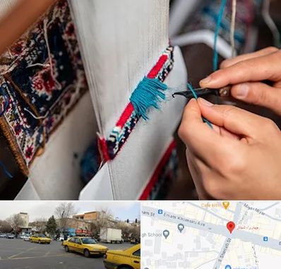 تولیدی فرش دستباف در شهناز تبریز