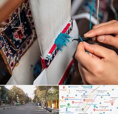 تولیدی فرش دستباف در شریعتی 