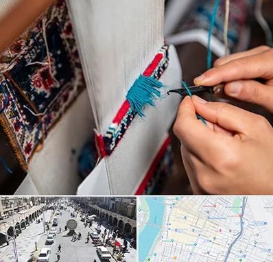 تولیدی فرش دستباف در نادری اهواز 