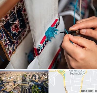 تولیدی فرش دستباف در استاد معین 