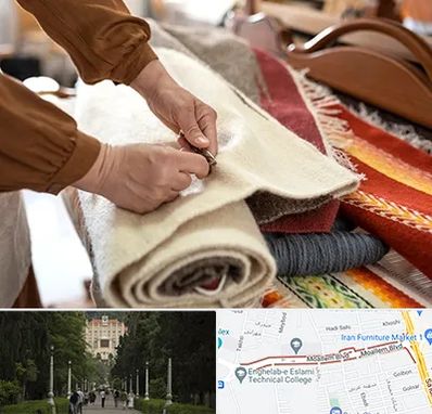 تولیدی فرش ماشینی در بلوار معلم رشت 