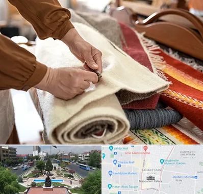 تولیدی فرش ماشینی در بهارستان 