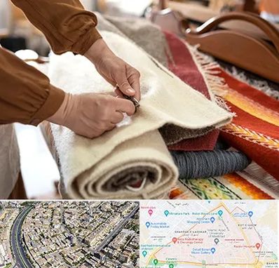 تولیدی فرش ماشینی در شهرک غرب مشهد 