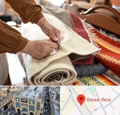 تولیدی فرش ماشینی در بازار رضا مشهد