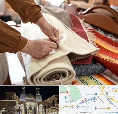 تولیدی فرش ماشینی در زرگری شیراز 