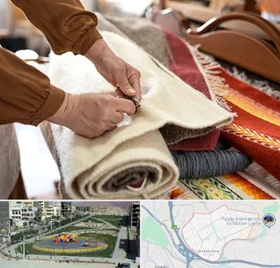 تولیدی فرش ماشینی در مرزداران تبریز