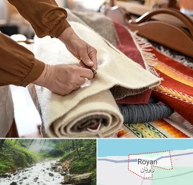 تولیدی فرش ماشینی در رویان