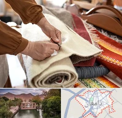 تولیدی فرش ماشینی در دامغان