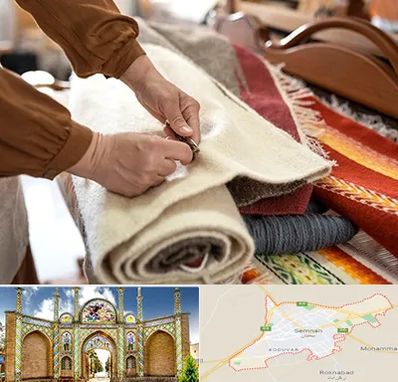 تولیدی فرش ماشینی در سمنان