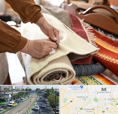 تولیدی فرش ماشینی در جنوب تهران 