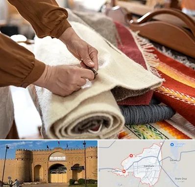 تولیدی فرش ماشینی در ایرانشهر