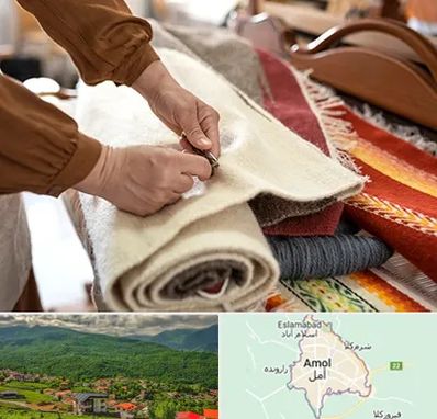 تولیدی فرش ماشینی در آمل