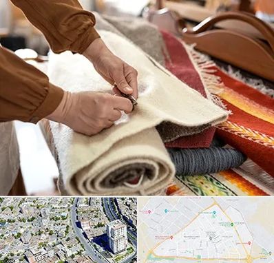 تولیدی فرش ماشینی در قاسم آباد مشهد 