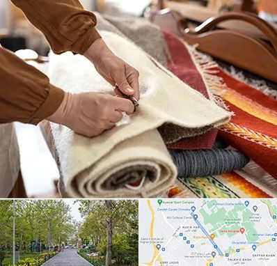 تولیدی فرش ماشینی در قدوسی غربی شیراز 