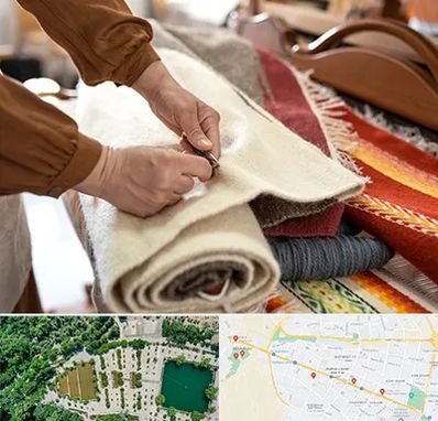 تولیدی فرش ماشینی در وکیل آباد مشهد 