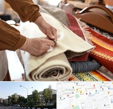 تولیدی فرش ماشینی در میدان کاج 