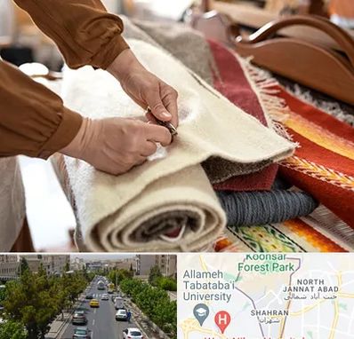 تولیدی فرش ماشینی در شهران 