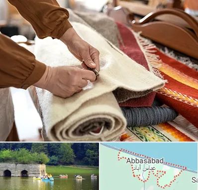 تولیدی فرش ماشینی در عباس آباد